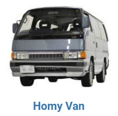  Vehicles Nissa Homy Van Standard Roof