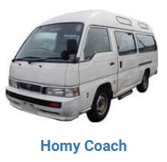  Vehicles Nissan Homy Coach