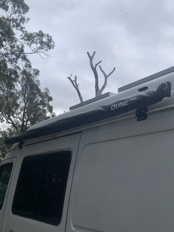 2x OZ19 Awning Gutter Mount Bracket