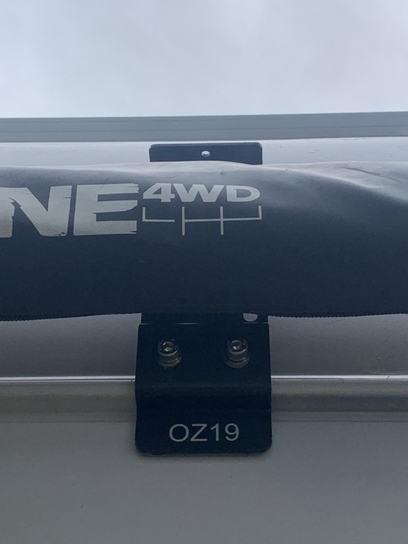 2x OZ19 Awning Gutter Mount Bracket