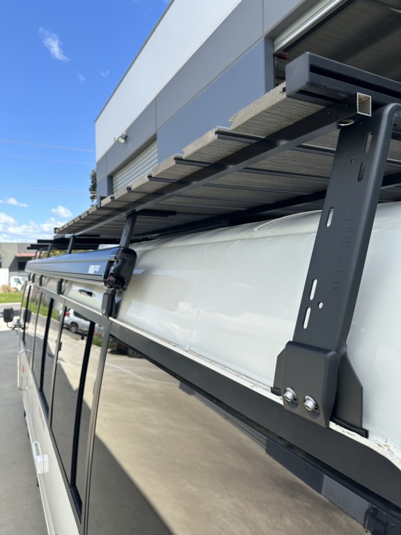 2x OZ4040 140CM Black Anodized 6063-T5 Aluminium Extrusion T-Slot Profile