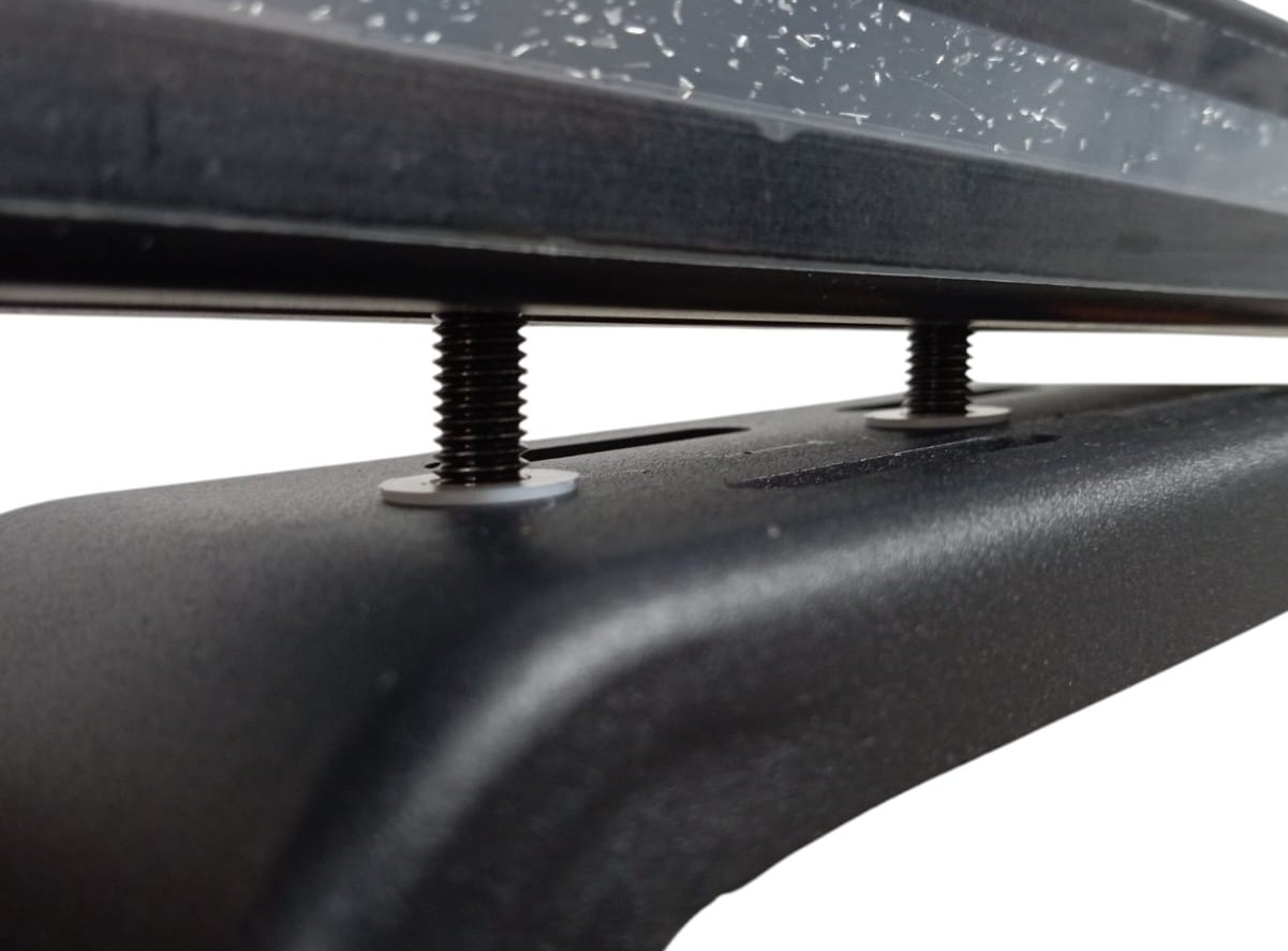 2x OZ4040 140CM Black Anodized 6063-T5 Aluminium Extrusion T-Slot Profile