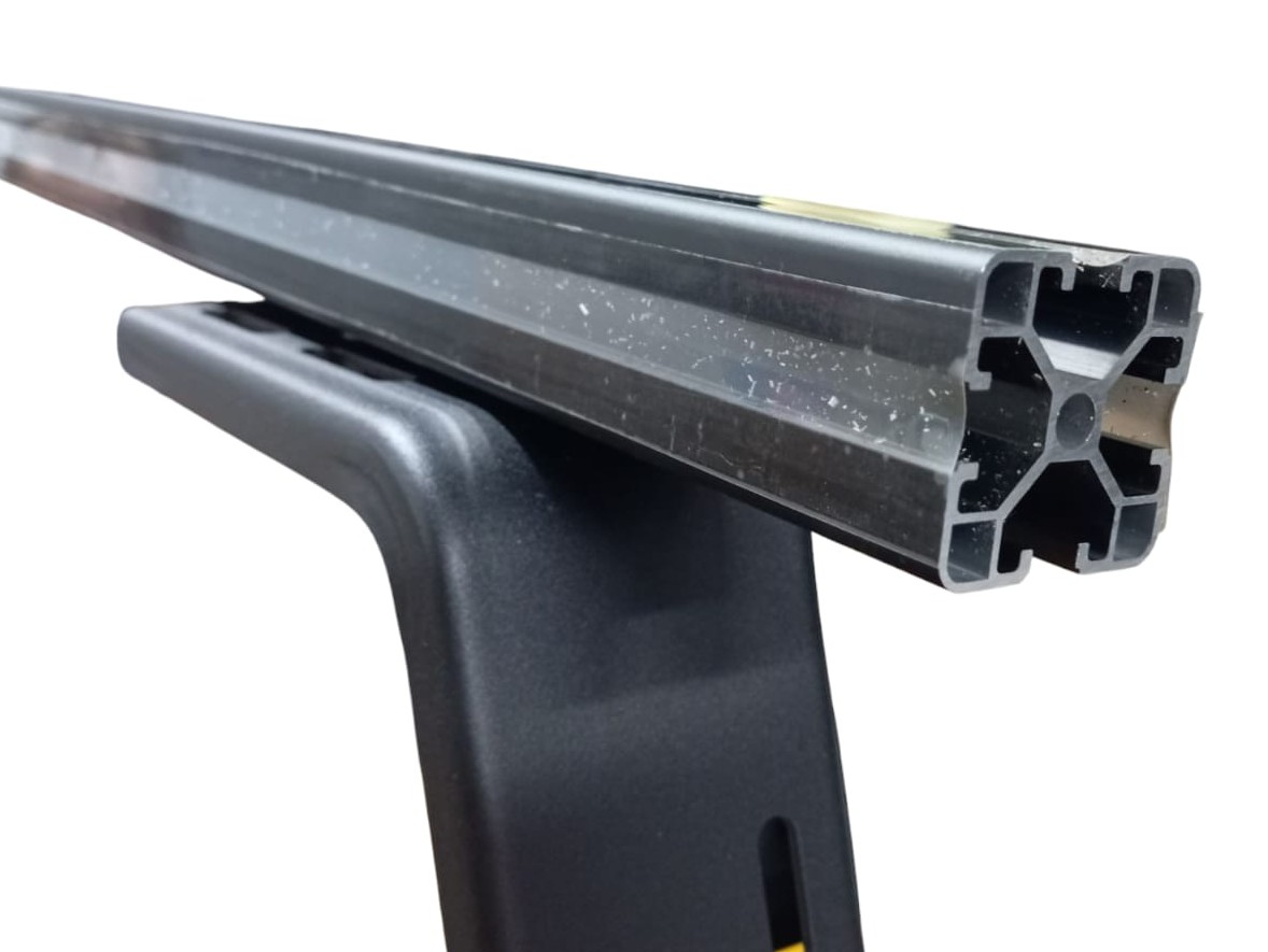 2x OZ4040 165CM Black Anodized 6063-T5 Aluminium Extrusion T-Slot Profile