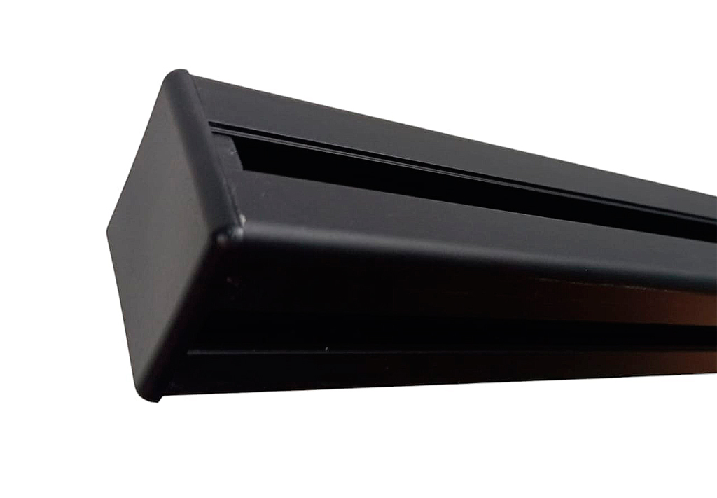 2x OZ4040 180CM Black Anodized 6063-T5 Aluminium Extrusion T-Slot Profile