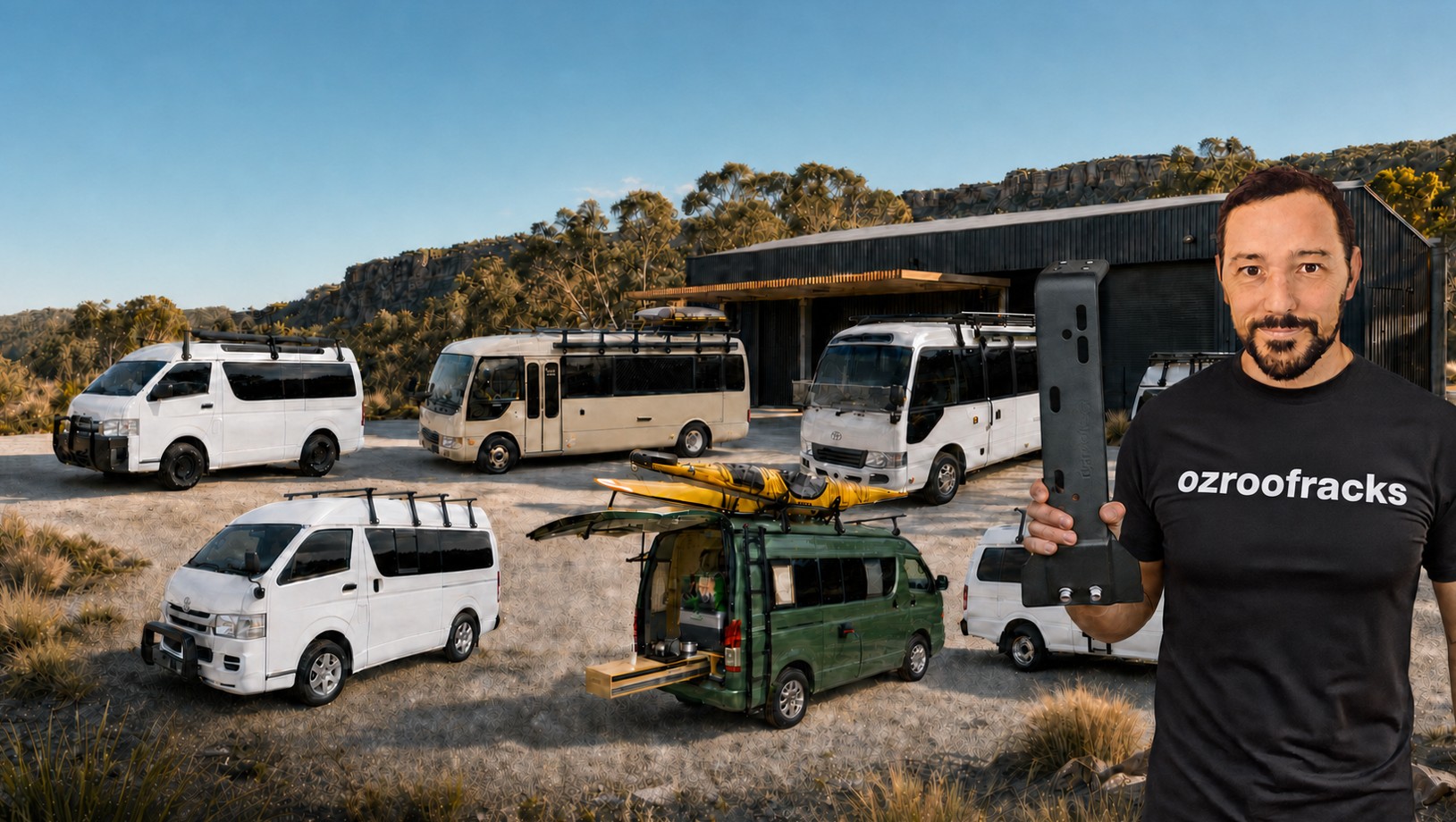 Ozroofracks | Vw Transporter Roof Racks