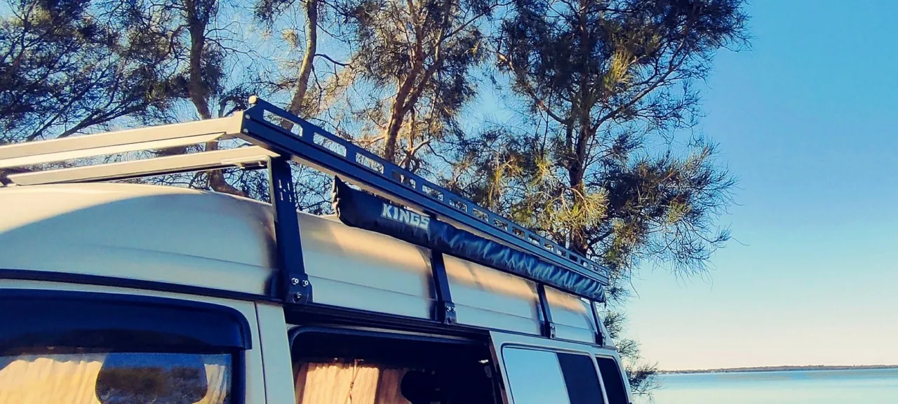 Ozroofracks | Toyota Coaster Bus Roof Racks