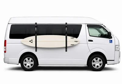 OZ90 Gutter Clamp Surfboard Side Strap Rack