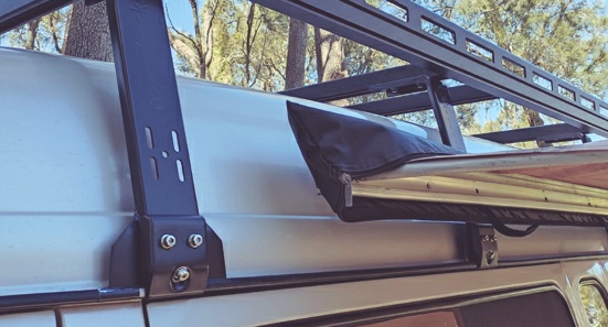 Ozroofracks | Gutter Mount Roof Rack