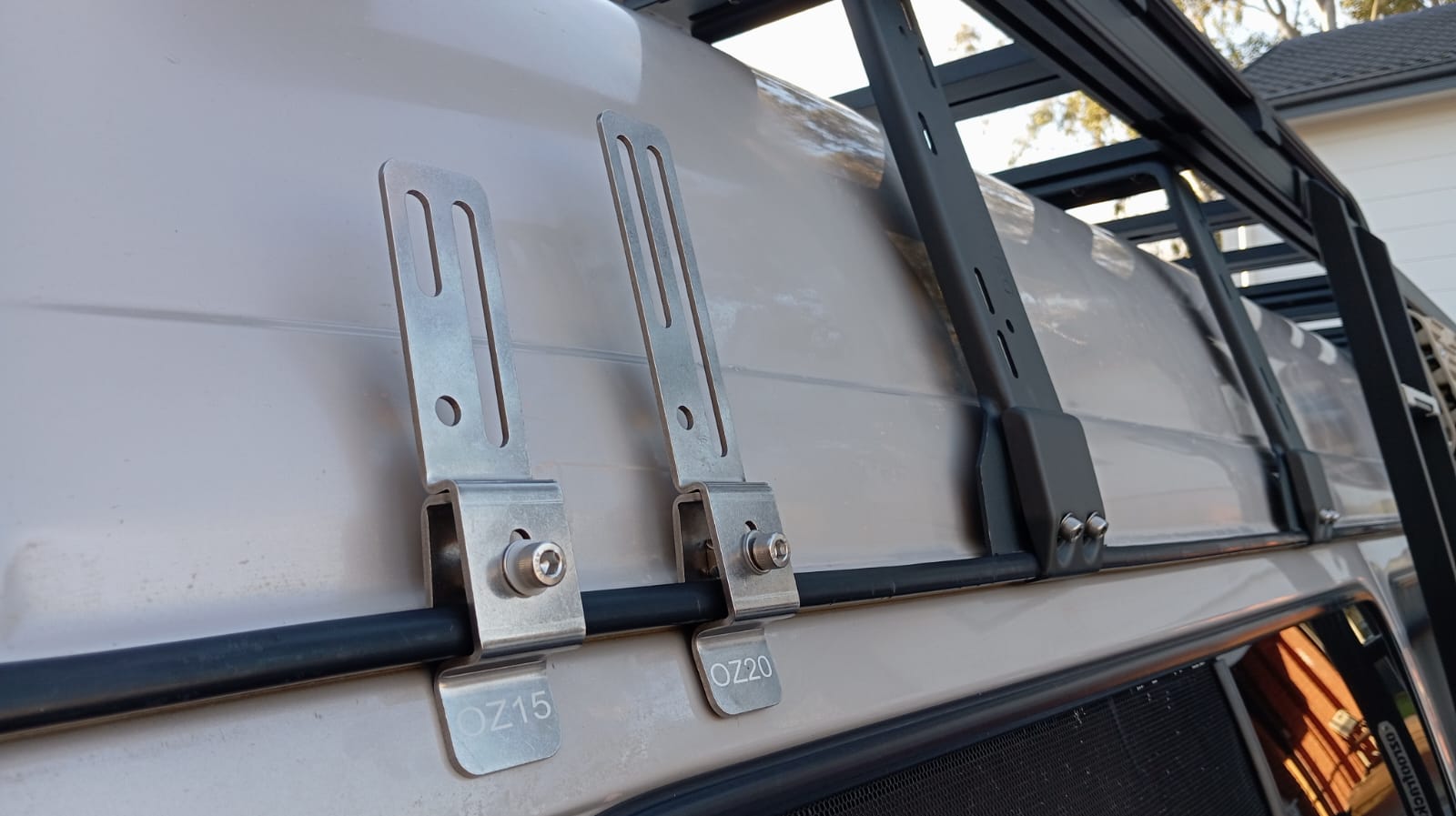 Ozroofracks | Rain Gutter Rack